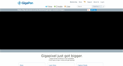 Desktop Screenshot of gigapan.com